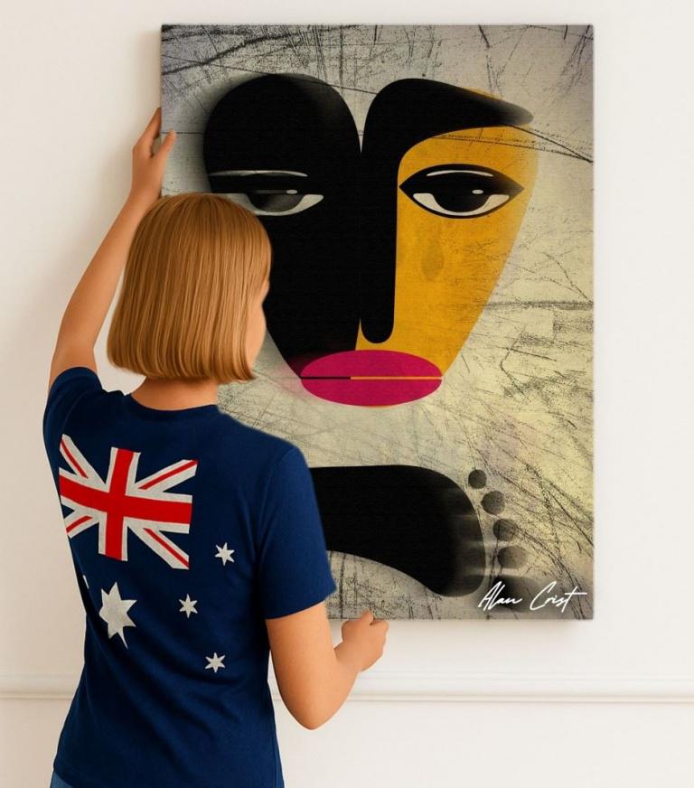 Alan Crist Abstract Art - Affordable art that adds harmony to design