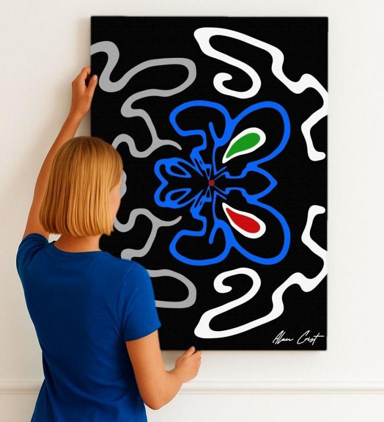 Alan Crist Abstract Art - Art that nurtures calm emotional energy