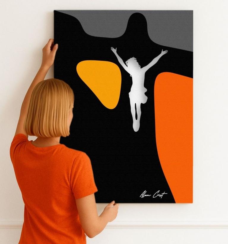 Alan Crist Abstract Art - Affordable artwork for harmony and peace