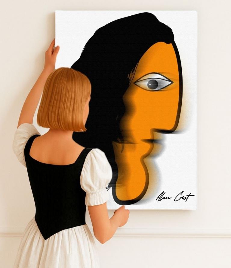 Alan Crist Abstract Art - Art that strengthens inner calm