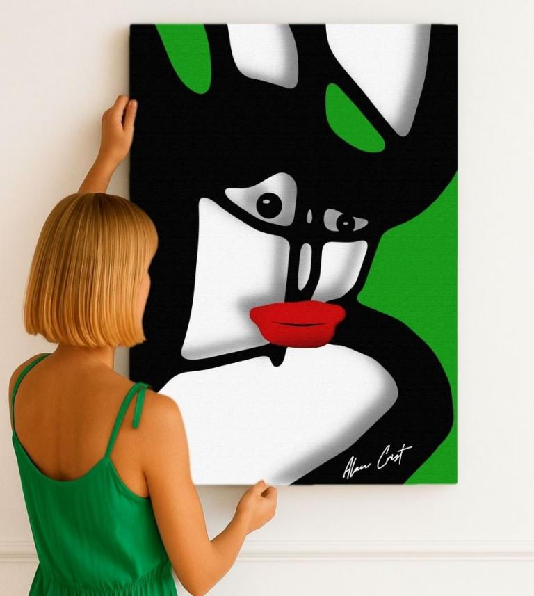 Alan Crist Abstract Art - Art that awakens positive emotion