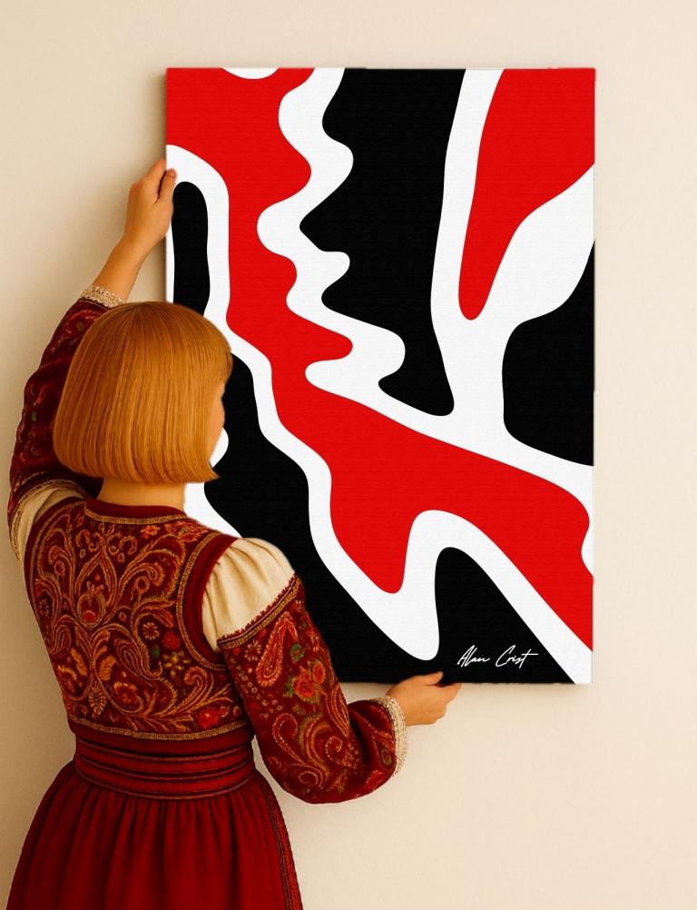 Alan Crist Abstract Art - Wall art that comforts the heart