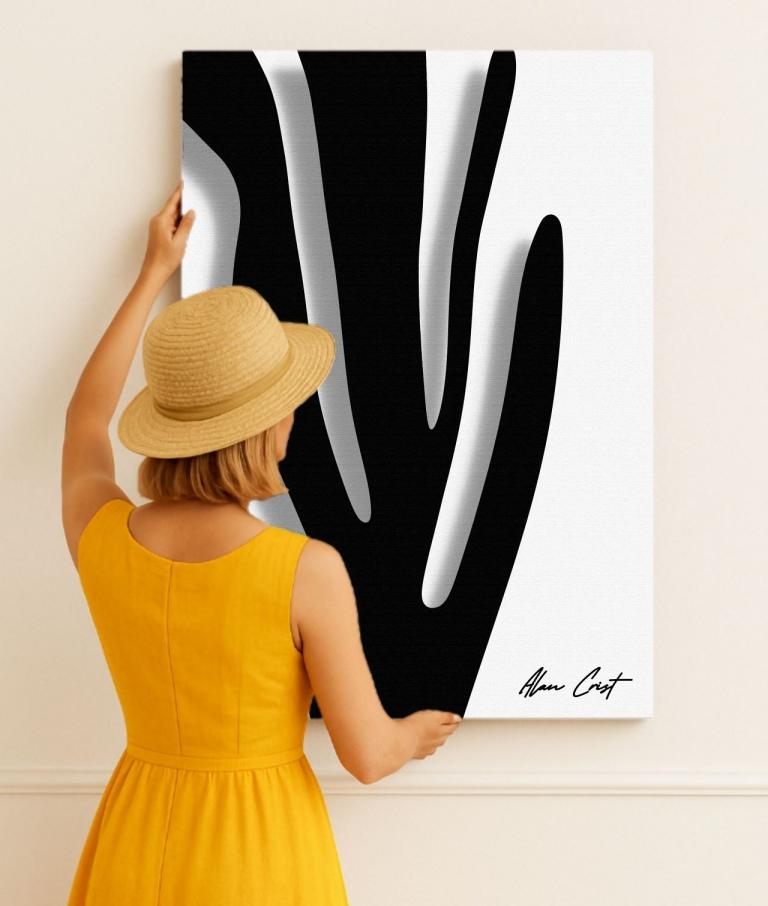 Alan Crist Abstract Art - Art that fills rooms with peaceful emotion