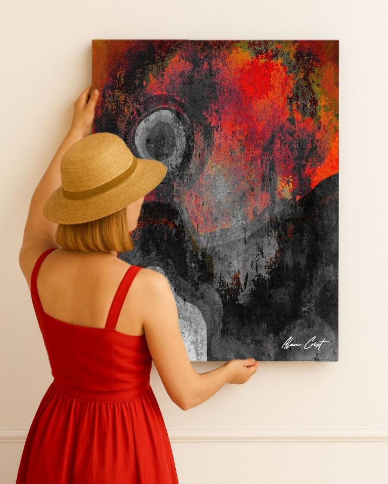 Alan Crist Abstract Art - Digital art that improves emotional wellness