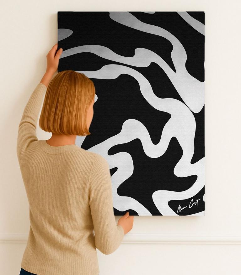 Alan Crist Abstract Art - Art that nurtures mindfulness and focus