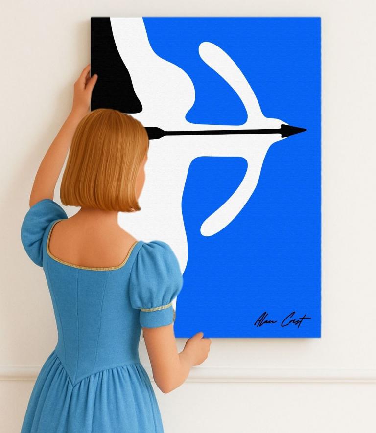 Alan Crist Abstract Art - Printable art for emotional awareness