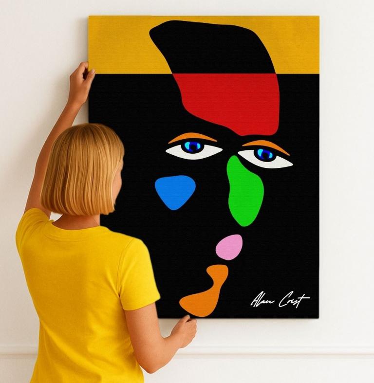 Alan Crist Abstract Art - Printable art for healing and harmony