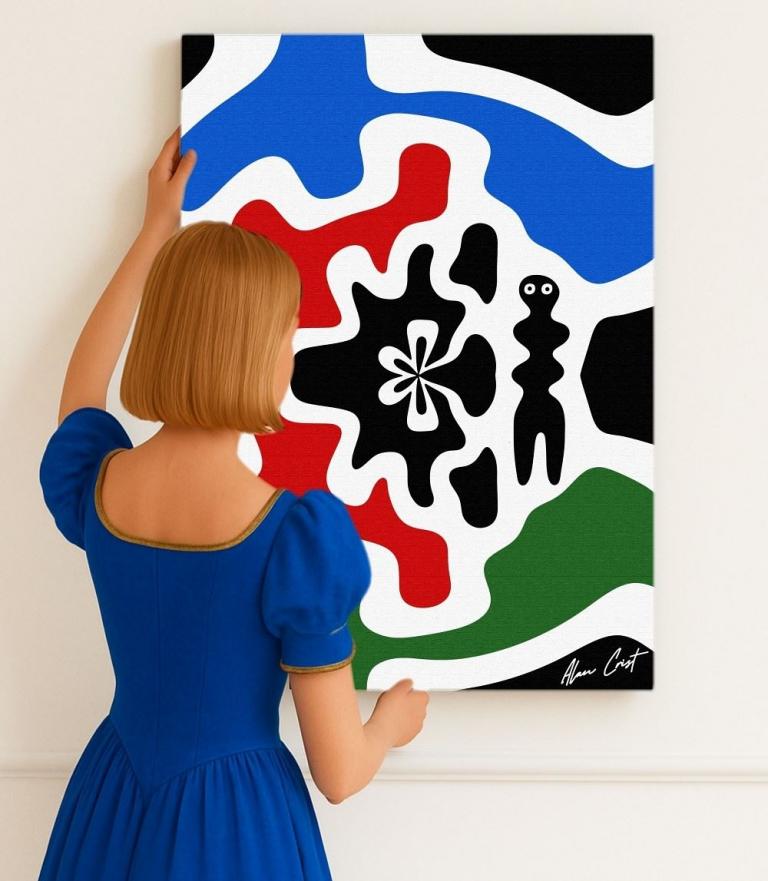 Alan Crist Abstract Art - Art that enriches emotional wellness