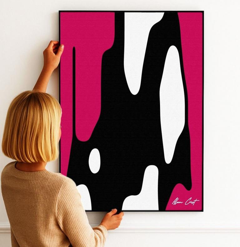 Alan Crist Abstract Art - Art that comforts through light and form