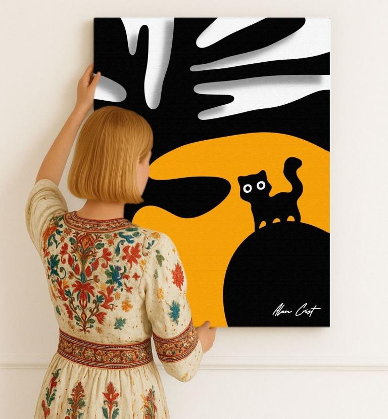 Alan Crist Abstract Art - Art that cultivates emotional safety