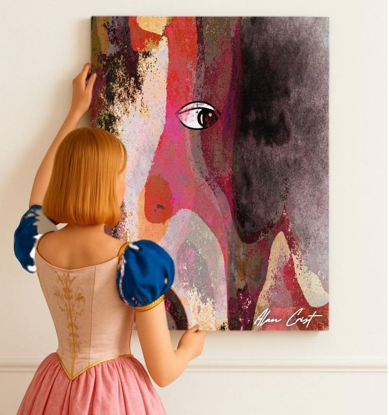 Alan Crist Abstract Art - Artwork that enhances emotional wellness