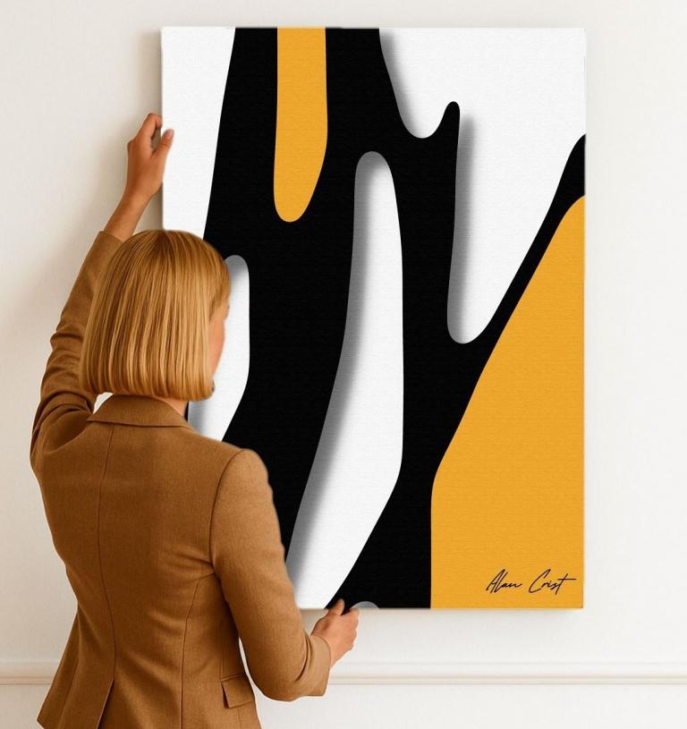 Alan Crist Abstract Art - Therapeutic digital art for hospitals