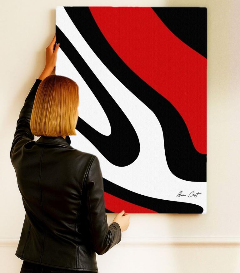 Alan Crist Abstract Art - Therapeutic art for meditation rooms