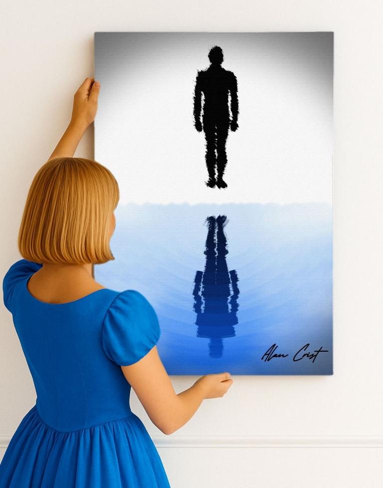 Alan Crist Modern abstract wall art for airports and international lounges