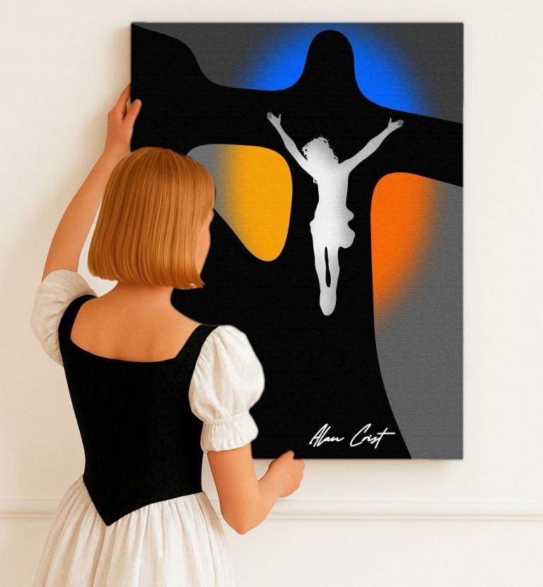 Alan Crist Abstract Art - Affordable printable wall art for therapy