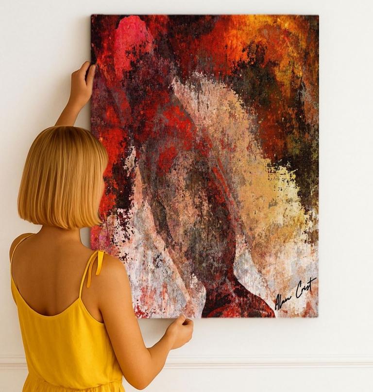 Alan Crist Abstract Art - Digital art that supports peace and comfort