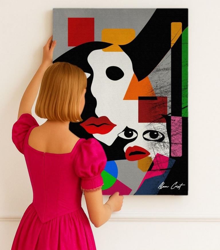 Alan Crist Abstract Art - Affordable wall prints for emotional comfort