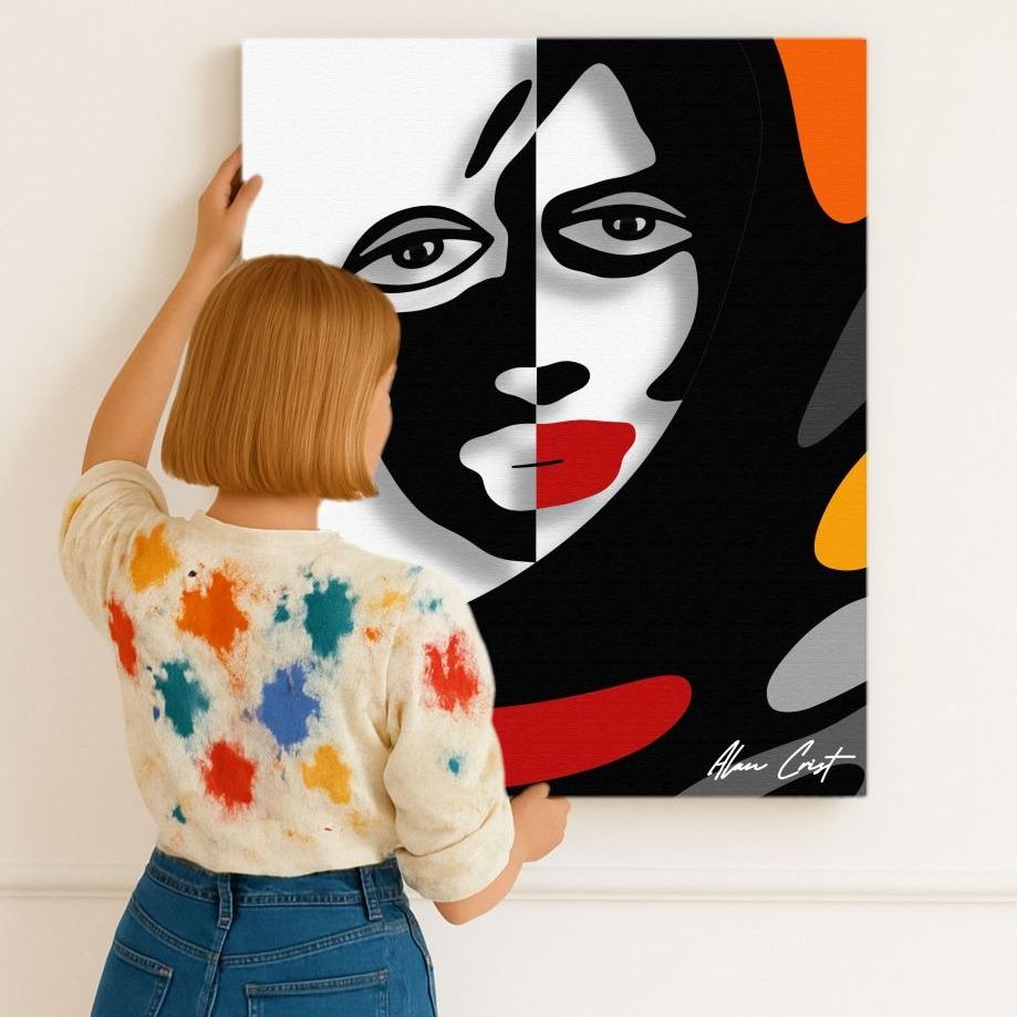 Expressionist digital art by Alan Crist for exhibitions and galleries