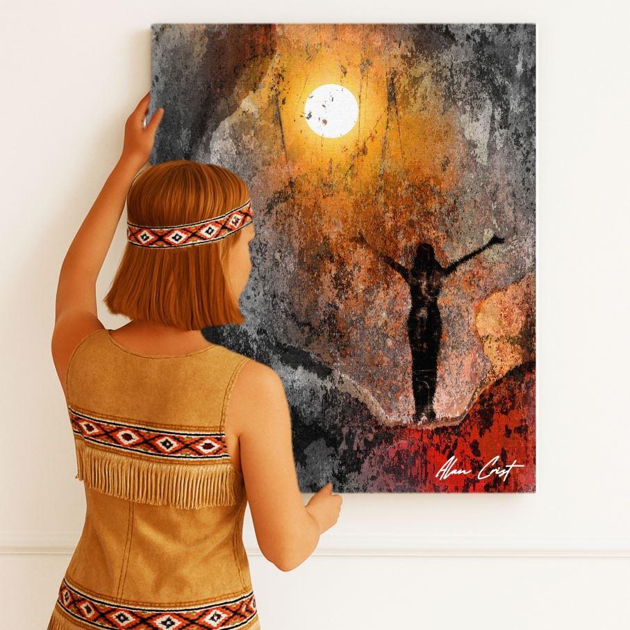 Alan Crist Printable modern abstract art for wellness and spa centers