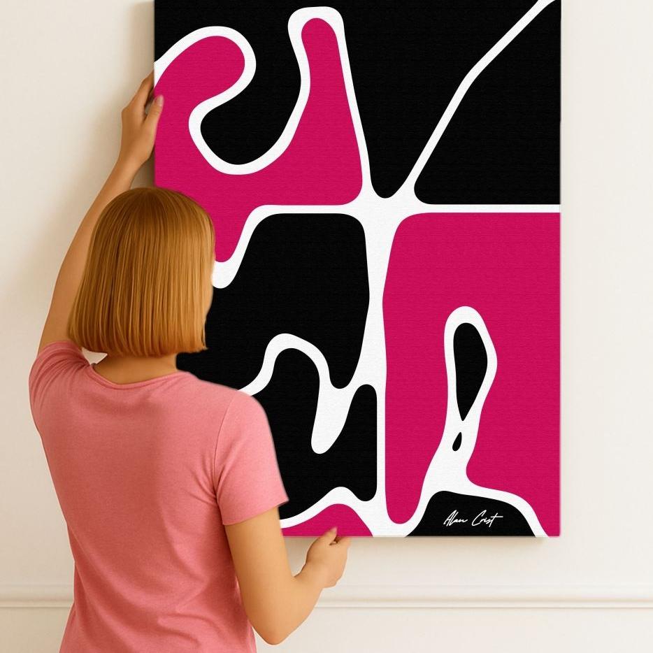 Alan Crist Modern abstract wall art for airports and international lounges
